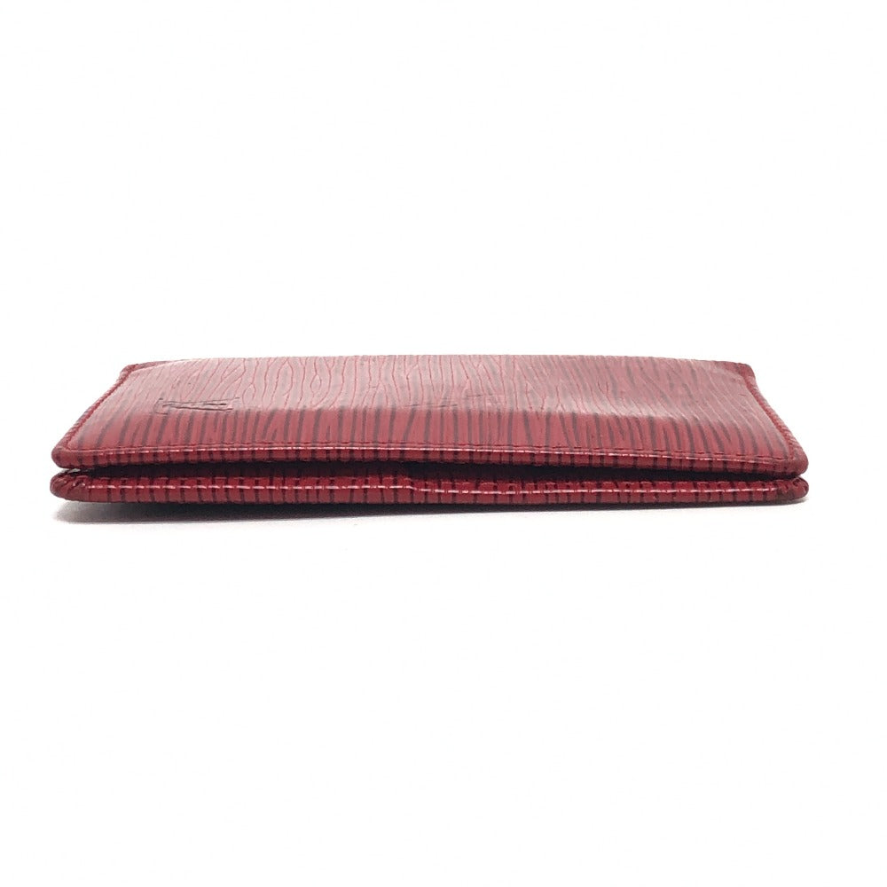 LOUIS VUITTON M6358E Organizer de Poche Business Card Holder, Pass Case, Card Case, Epi Leather, Women's, Red