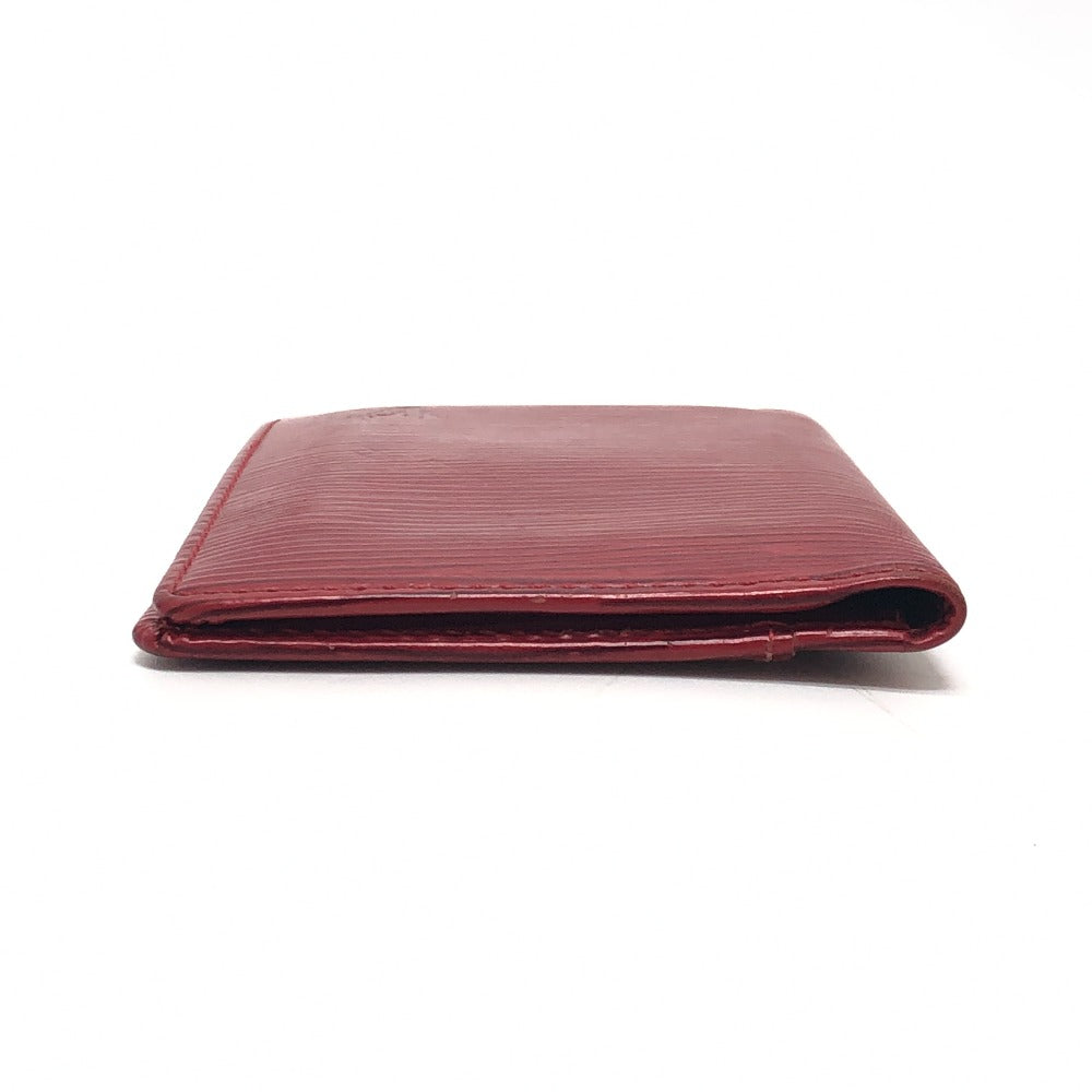 LOUIS VUITTON M6358E Organizer de Poche Business Card Holder, Pass Case, Card Case, Epi Leather, Women's, Red