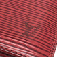 LOUIS VUITTON M6358E Organizer de Poche Business Card Holder, Pass Case, Card Case, Epi Leather, Women's, Red