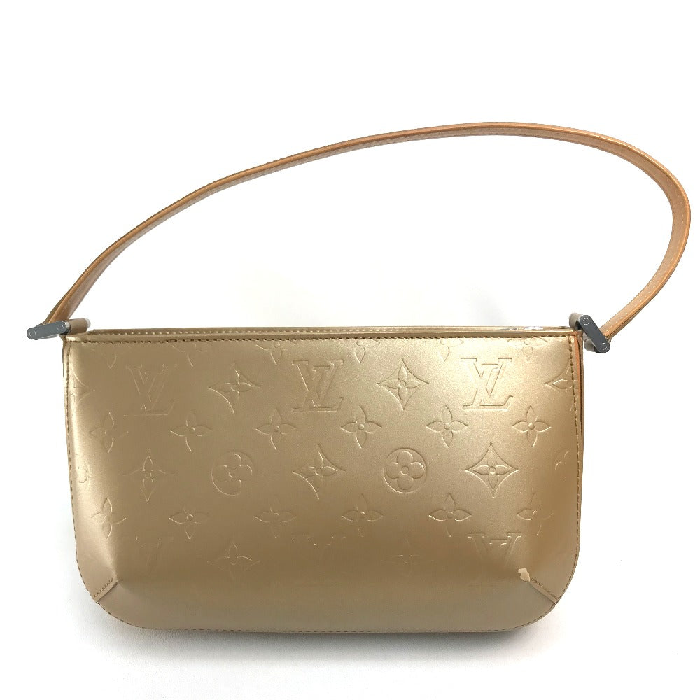 LOUIS VUITTON M55147 Monogram Matte Fowler One-Shoulder Bag in Monogram Matte Leather, Women's, Ambre Gold