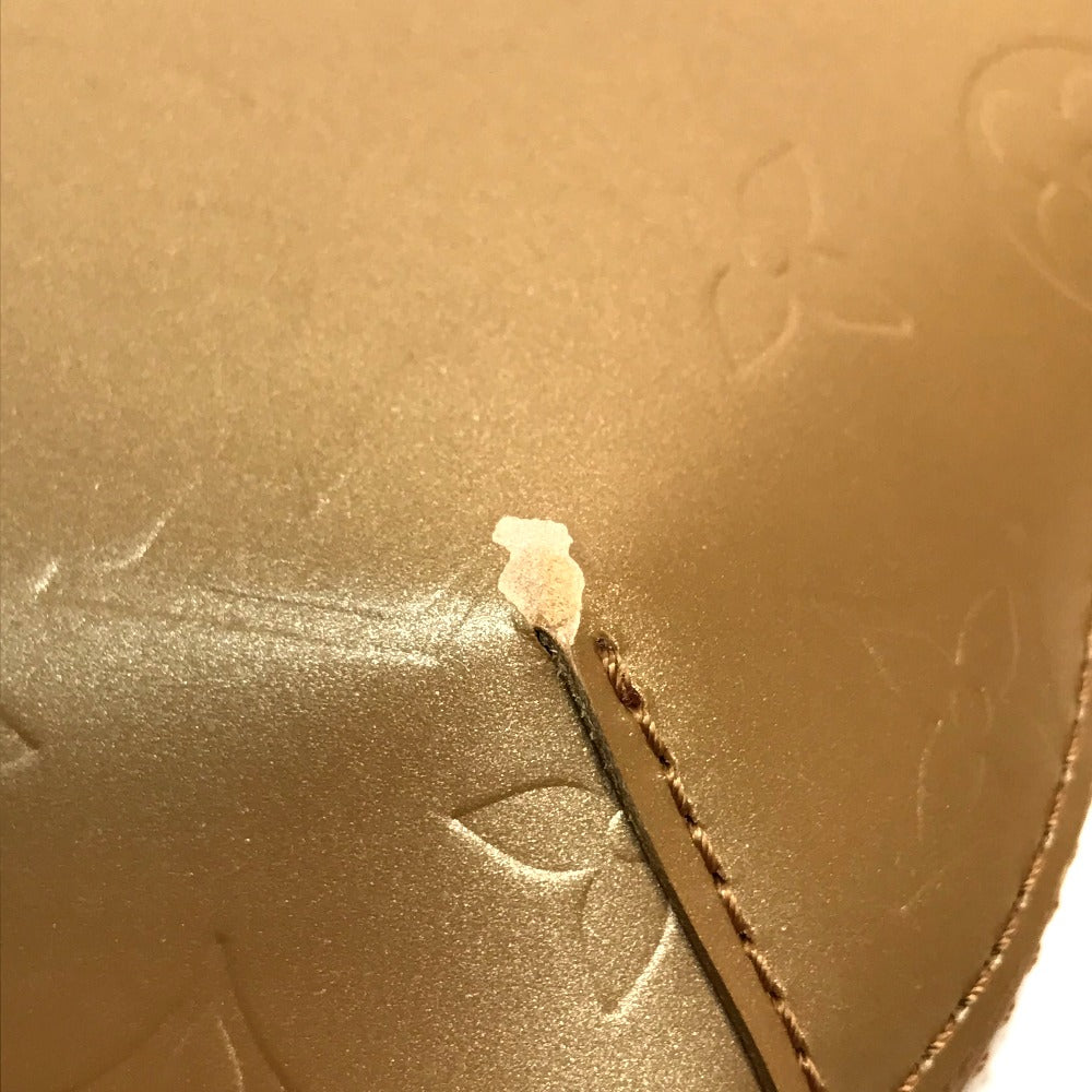 LOUIS VUITTON M55147 Monogram Matte Fowler One-Shoulder Bag in Monogram Matte Leather, Women's, Ambre Gold