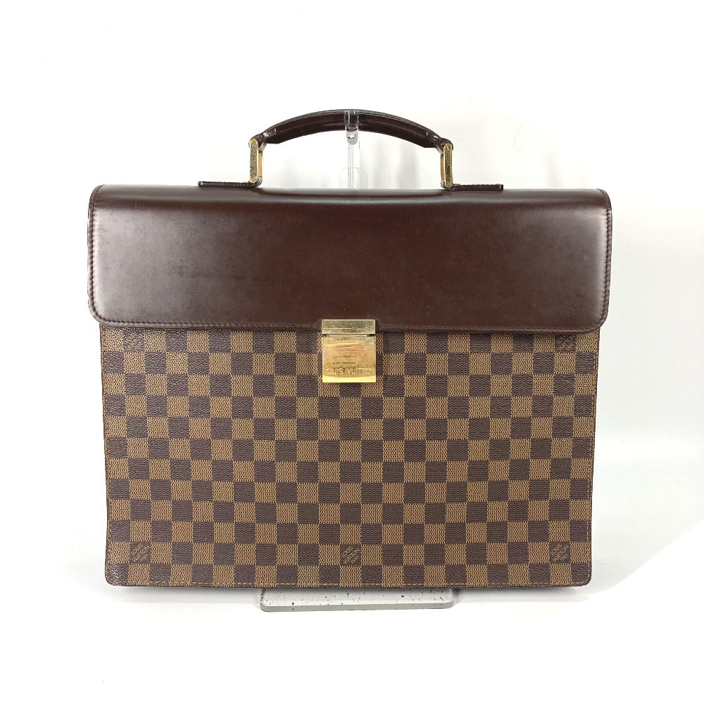 LOUIS VUITTON N53315 ダミエ アルトナPM ハンドバッグ カバン ビジネスバッグ ダミエキャンバス メンズ エベヌ ブラウン