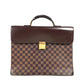 LOUIS VUITTON N53315 ダミエ アルトナPM カバン 書類バッグ ブリーフケース ビジネスバッグ ダミエキャンバス メンズ エベヌ ブラウン