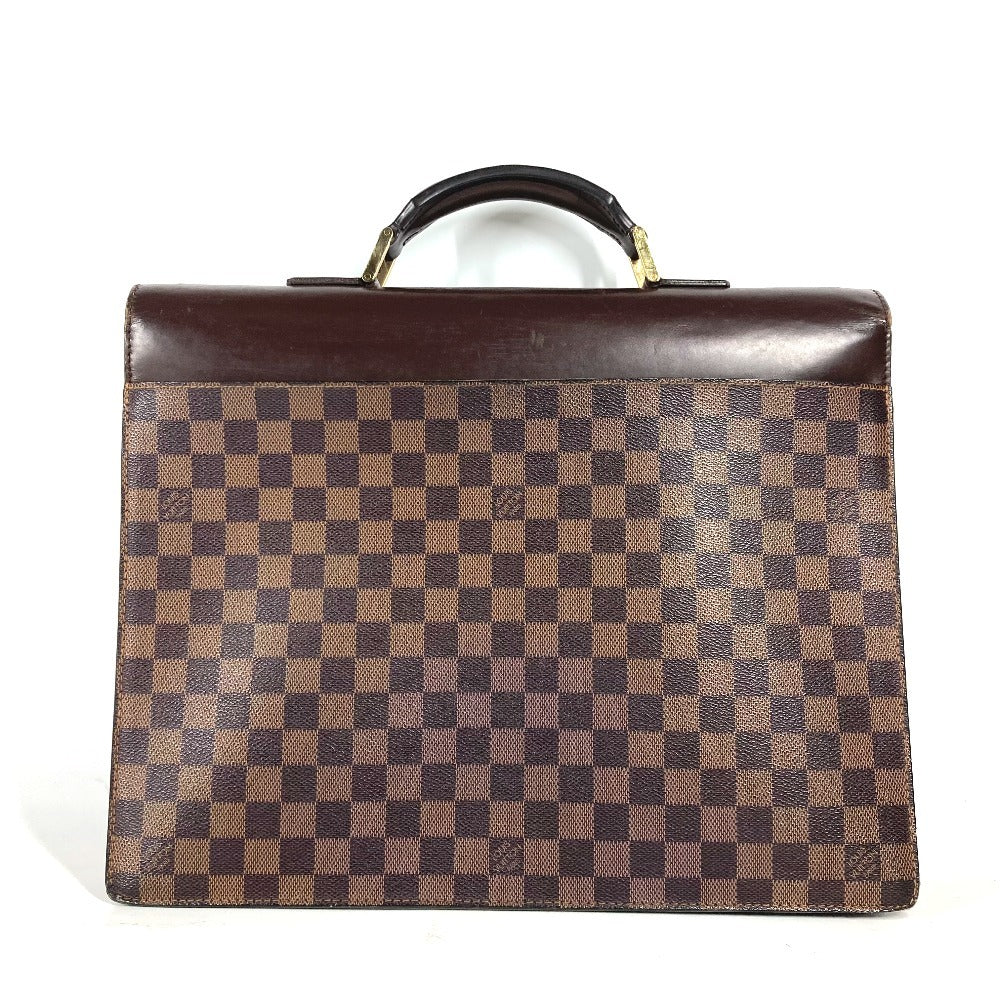 LOUIS VUITTON N53315 ダミエ アルトナPM カバン 書類バッグ ブリーフケース ビジネスバッグ ダミエキャンバス メンズ エベヌ ブラウン
