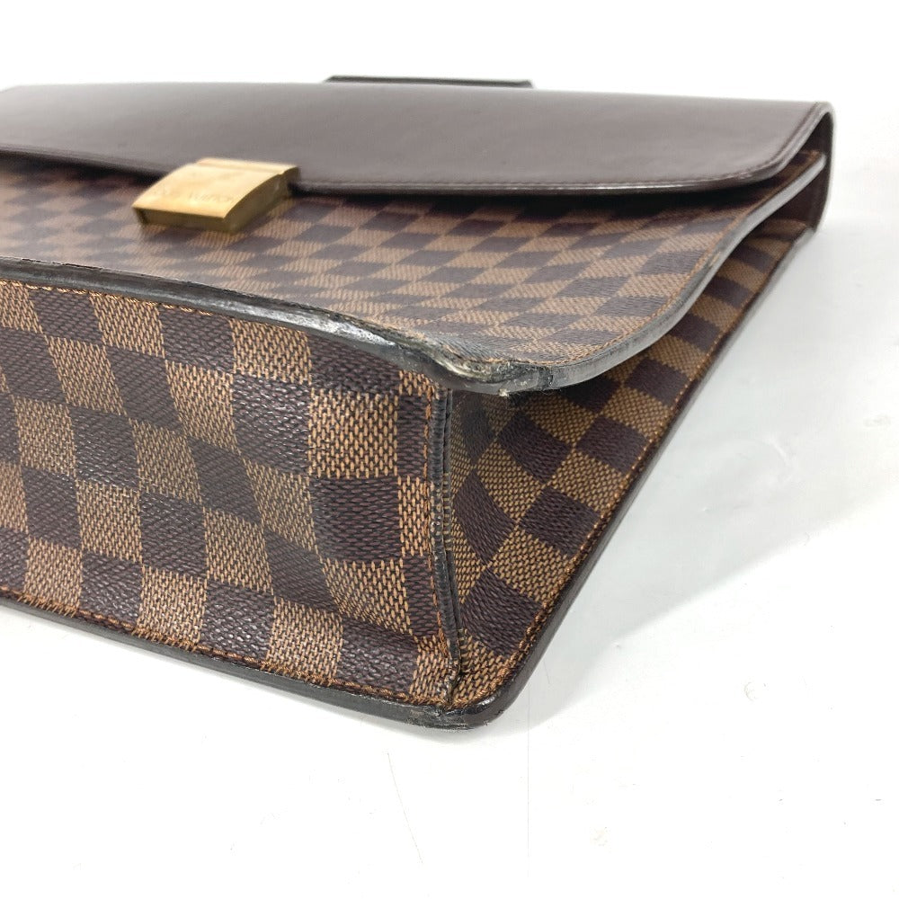 LOUIS VUITTON N53315 ダミエ アルトナPM カバン 書類バッグ ブリーフケース ビジネスバッグ ダミエキャンバス メンズ エベヌ ブラウン