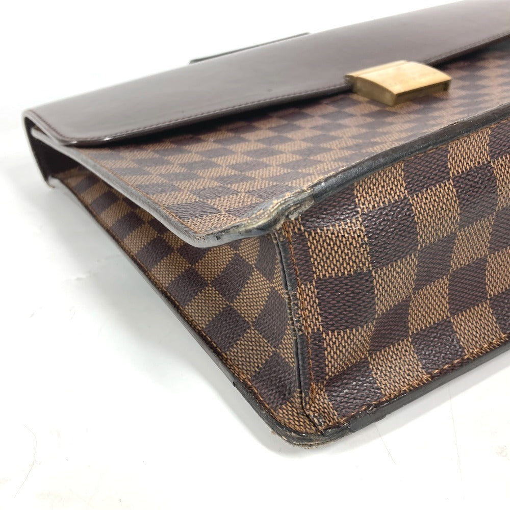 LOUIS VUITTON N53315 ダミエ アルトナPM カバン 書類バッグ ブリーフケース ビジネスバッグ ダミエキャンバス メンズ エベヌ ブラウン