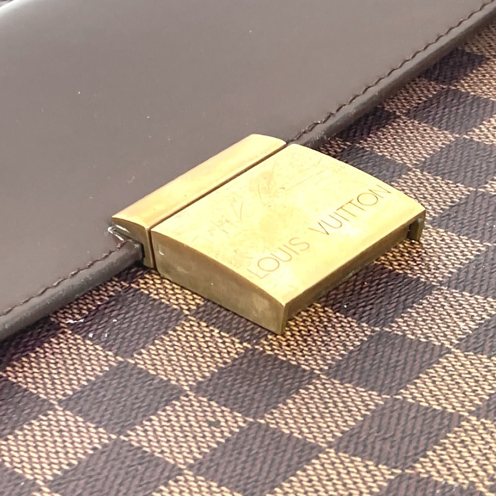 LOUIS VUITTON N53315 ダミエ アルトナPM カバン 書類バッグ ブリーフケース ビジネスバッグ ダミエキャンバス メンズ エベヌ ブラウン