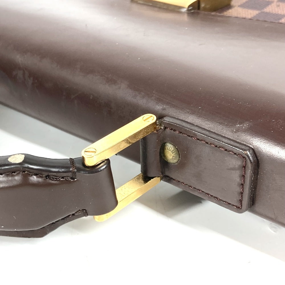 LOUIS VUITTON N53315 ダミエ アルトナPM カバン 書類バッグ ブリーフケース ビジネスバッグ ダミエキャンバス メンズ エベヌ ブラウン