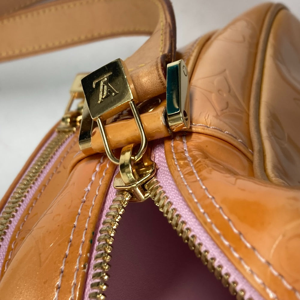 LOUIS VUITTON M91037 モノグラムヴェルニ ウースター ポシェット カバン 斜め掛け ショルダーバッグ モノグラムヴェルニ レディース ローズ ピンク