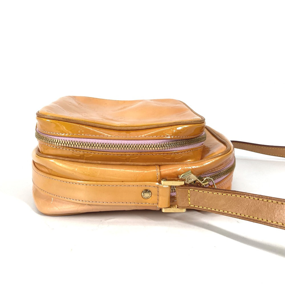 LOUIS VUITTON M91037 モノグラムヴェルニ ウースター ポシェット カバン 斜め掛け ショルダーバッグ モノグラムヴェルニ レディース ローズ ピンク