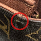 LOUIS VUITTON M66556 Monogram Etoile Portefeuille Sarah Wallet, Monogram Canvas, Unisex, Brown