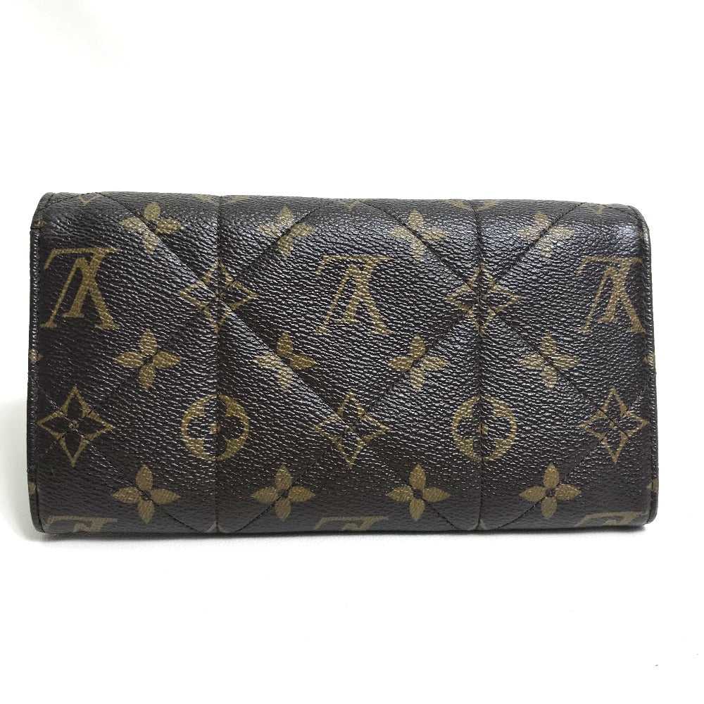 LOUIS VUITTON M66556 Monogram Etoile Portefeuille Sarah Wallet, Monogram Canvas, Unisex, Brown