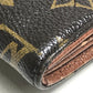 LOUIS VUITTON M66556 Monogram Etoile Portefeuille Sarah Wallet, Monogram Canvas, Unisex, Brown