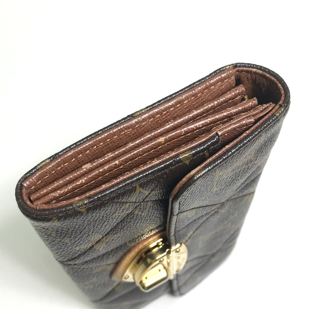 LOUIS VUITTON M66556 Monogram Etoile Portefeuille Sarah Wallet, Monogram Canvas, Unisex, Brown