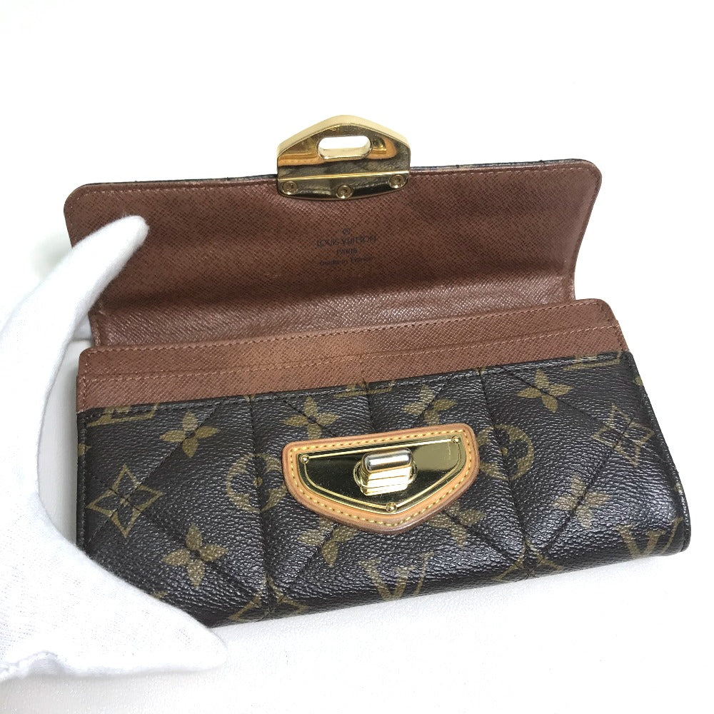 LOUIS VUITTON M66556 Monogram Etoile Portefeuille Sarah Wallet, Monogram Canvas, Unisex, Brown