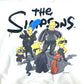 BALENCIAGA 675003 シンプソンズコラボ THE SIMPSONS フーディ フード付き スウェット 長袖 アパレル トレーナー コットン メンズ ホワイト
