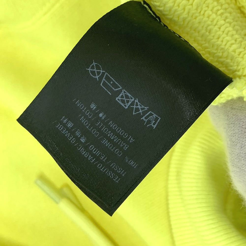 BALENCIAGA 583222 BBロゴプリント プルオーバー パーカー フード付き 洋服 パーカー コットン メンズ イエロー