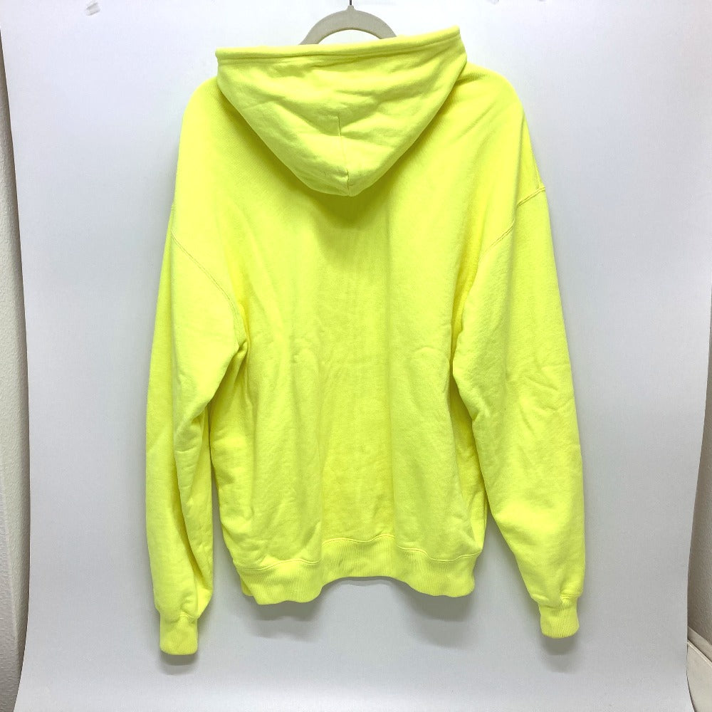 BALENCIAGA 583222 BBロゴプリント プルオーバー パーカー フード付き 洋服 パーカー コットン メンズ イエロー