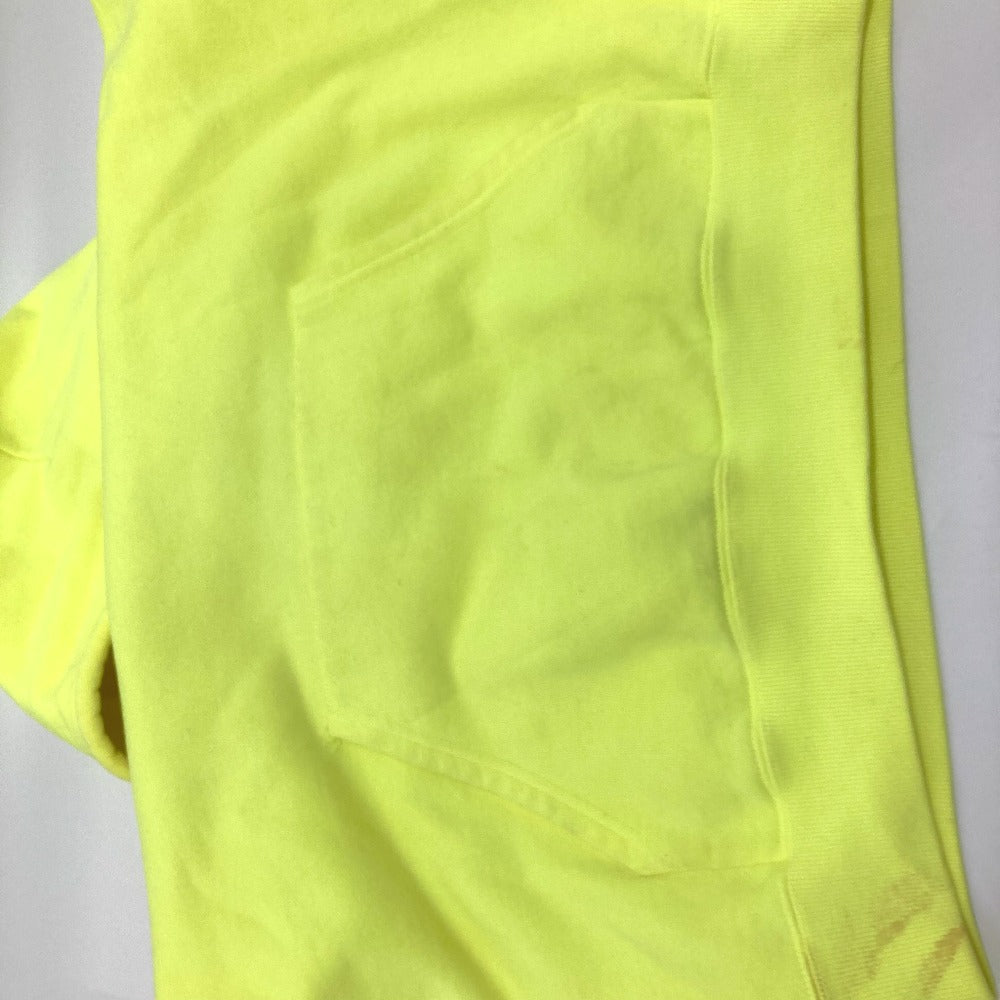 BALENCIAGA 583222 BBロゴプリント プルオーバー パーカー フード付き 洋服 パーカー コットン メンズ イエロー