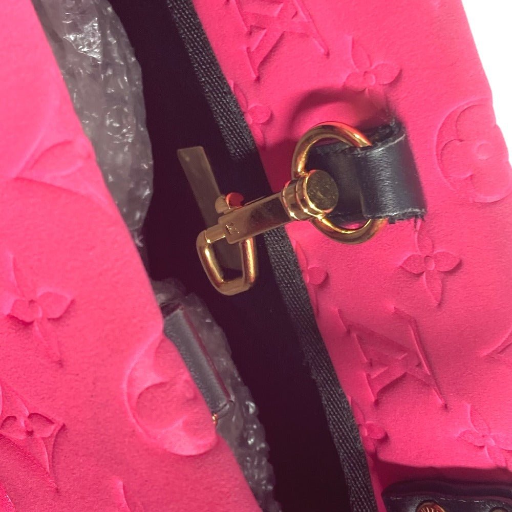 LOUIS VUITTON M92802 クルーズライン スキューバーMM カバン トートバッグ 肩掛け ショルダーバッグ マイクロファイバー レディース ピンク