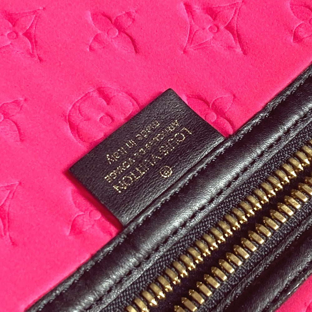 LOUIS VUITTON M92802 クルーズライン スキューバーMM カバン トートバッグ 肩掛け ショルダーバッグ マイクロファイバー レディース ピンク