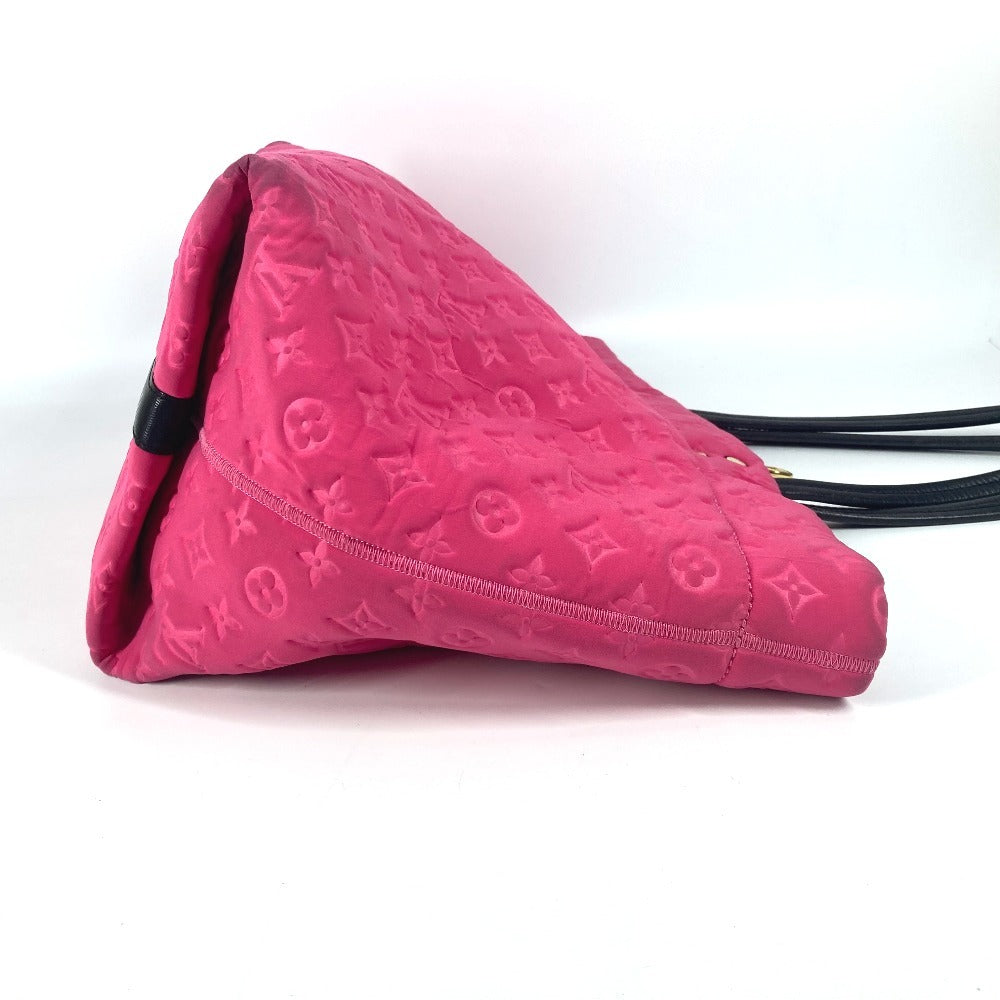 LOUIS VUITTON M92802 クルーズライン スキューバーMM カバン トートバッグ 肩掛け ショルダーバッグ マイクロファイバー レディース ピンク