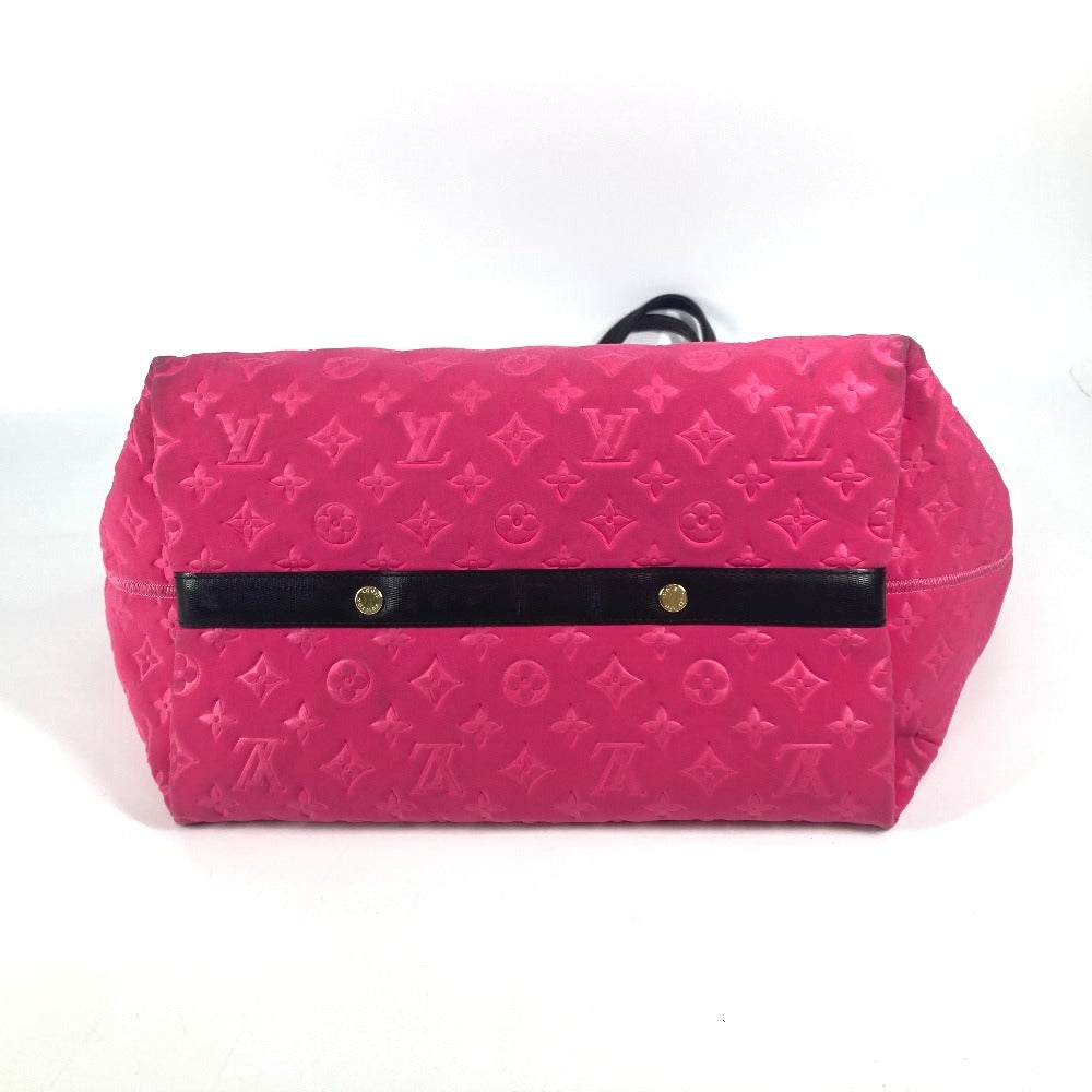 LOUIS VUITTON M92802 クルーズライン スキューバーMM カバン トートバッグ 肩掛け ショルダーバッグ マイクロファイバー レディース ピンク