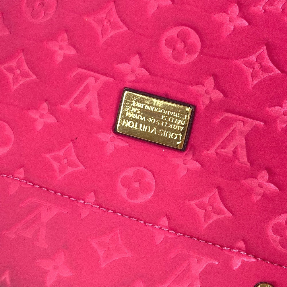 LOUIS VUITTON M92802 クルーズライン スキューバーMM カバン トートバッグ 肩掛け ショルダーバッグ マイクロファイバー レディース ピンク