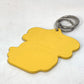 BALENCIAGA 678769 The Simpsons Collaboration Bag Charm Keychain Leather Men's Yellow