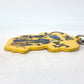 BALENCIAGA 678769 The Simpsons Collaboration Bag Charm Keychain Leather Men's Yellow