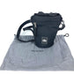 BALENCIAGA 618193 ボトルホルダー 巾着 ロゴ カバン 斜め掛け ポシェット バイカラー ショルダーバッグ ナイロン/レザー レディース ブラック