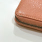 BALENCIAGA 419805 Exclusive Women's Leather Long Wallet with Zip-Around Design in Pink Beige