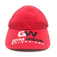 BALENCIAGA 623903 GYM WEAR CAP Logo embroidery Baseball hats, headwear, accessories cap cotton Red Used