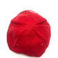 BALENCIAGA 623903 GYM WEAR CAP Logo embroidery Baseball hats, headwear, accessories cap cotton Red Used