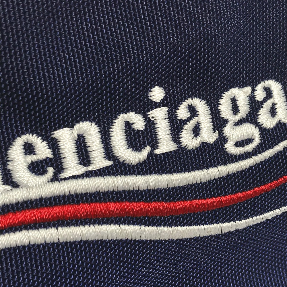 BALENCIAGA 482389 Explorer Waist Bag/Belt Bag/Body Bag, Unisex, Nylon, Navy