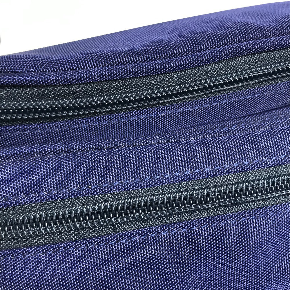 BALENCIAGA 482389 Explorer Waist Bag/Belt Bag/Body Bag, Unisex, Nylon, Navy