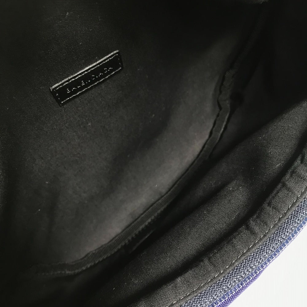 BALENCIAGA 482389 Explorer Waist Bag/Belt Bag/Body Bag, Unisex, Nylon, Navy