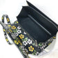 BALENCIAGA 674693 GOSSIP ゴシップ フラワー カバン 肩掛け 斜め掛け ショルダーバッグ レザー レディース ブラック