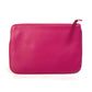 BALENCIAGA 492465 Logo Everyday Pouch M Clutch Bag Leather Women's Pink