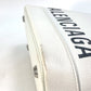 BALENCIAGA 550645 バイカラー カバン ヴィル トップ ハンドル S 2WAY カバン ショルダーバッグ 斜め掛け ハンドバッグ レザー レディース ホワイト