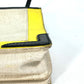 BALENCIAGA 339937 Navy Pochette Crossbody Clutch Bag Pouch Shoulder Bag Leather/Coated Canvas Women's Yellow