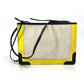 BALENCIAGA 339937 Navy Pochette Crossbody Clutch Bag Pouch Shoulder Bag Leather/Coated Canvas Women's Yellow