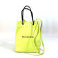 BALENCIAGA 568817 Shoulder Bag, Crossbody Shopping Tote XS, 2-Way Tote Bag, Leather, Women's, Yellow