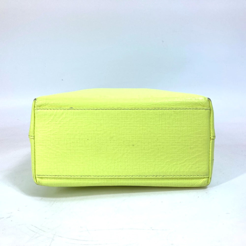 BALENCIAGA 568817 Shoulder Bag, Crossbody Shopping Tote XS, 2-Way Tote Bag, Leather, Women's, Yellow
