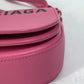 BALENCIAGA 550639 Ville D Pochette Crossbody Shoulder Bag in Pink Leather