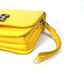 BALENCIAGA 592898 2-Way Clutch Bag with B Logo, Pochette, Crossbody Bag, Shoulder Bag, Leather, Women's, Yellow