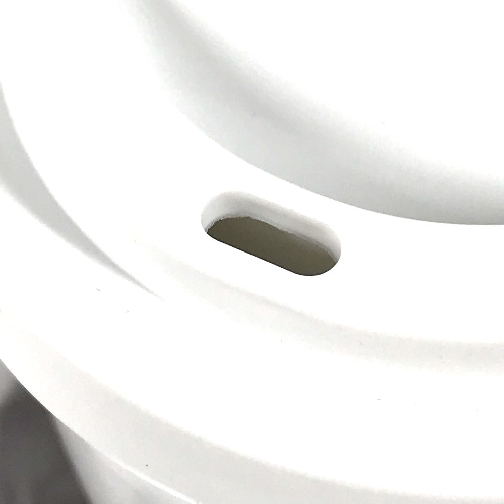 BALENCIAGA 666275 コップ カップ 蓋付き 食器 インテリア ロゴ VENEZIA ベネチア タンブラー 陶器 レディース ホワイト