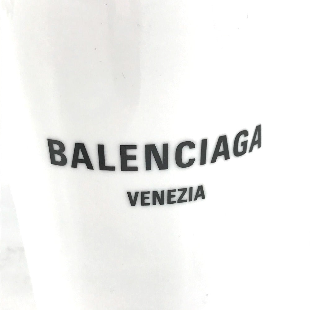 BALENCIAGA 666275 コップ カップ 蓋付き 食器 インテリア ロゴ VENEZIA ベネチア タンブラー 陶器 レディース ホワイト