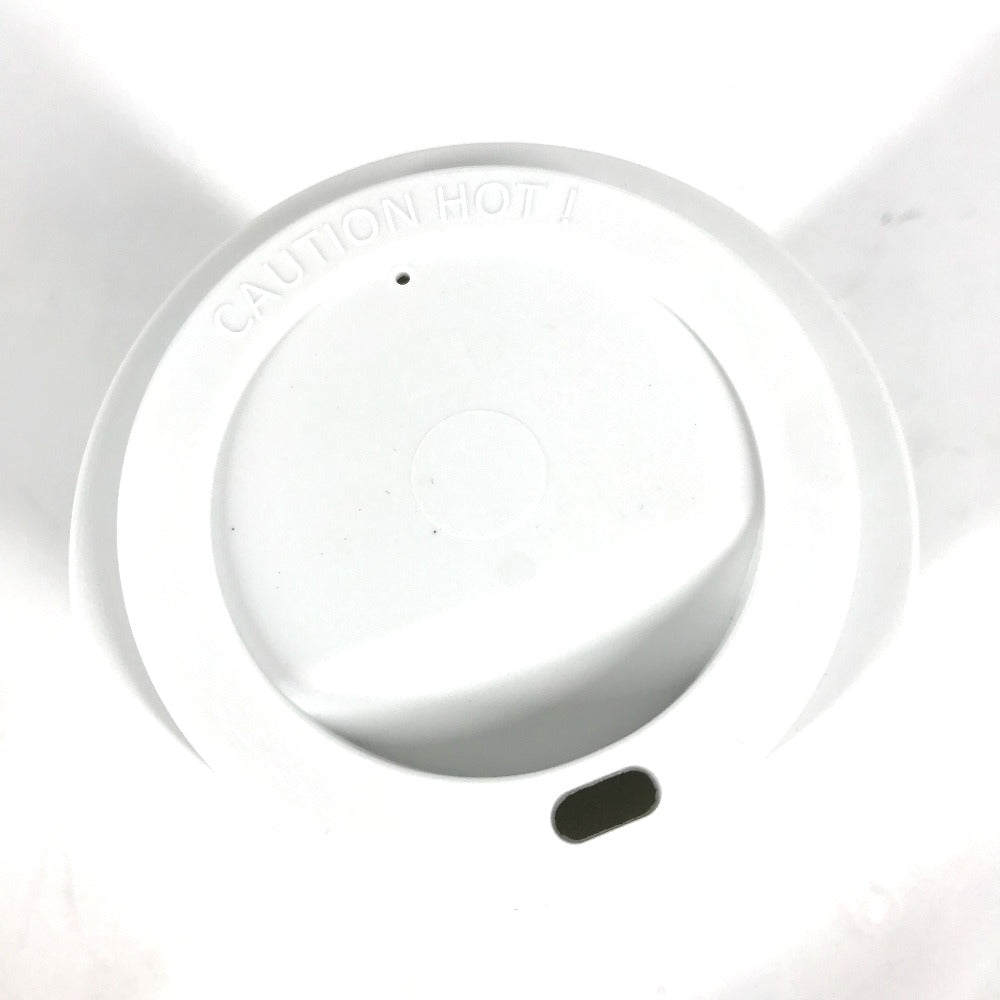 BALENCIAGA 666275 コップ カップ 蓋付き 食器 インテリア ロゴ VENEZIA ベネチア タンブラー 陶器 レディース ホワイト