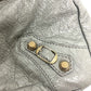 BALENCIAGA 519872 THE TOWN Bag 2WAY Hand Bag Leather gray Used